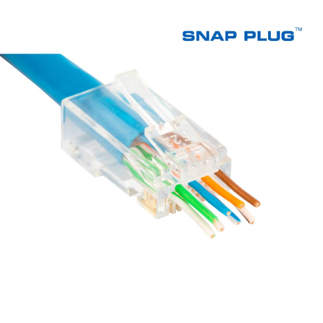 Cat6A/6 UTP 穿透式水晶頭