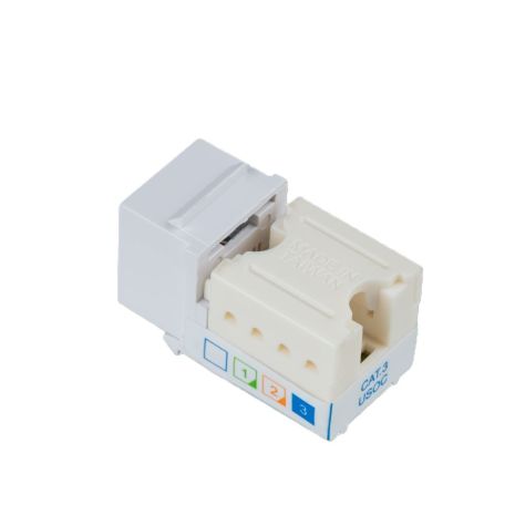 UTP RJ11 / RJ12 CAT3 打線式資訊插座