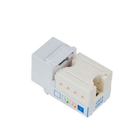 UTP RJ11 / RJ12 CAT3 打線式資訊插座