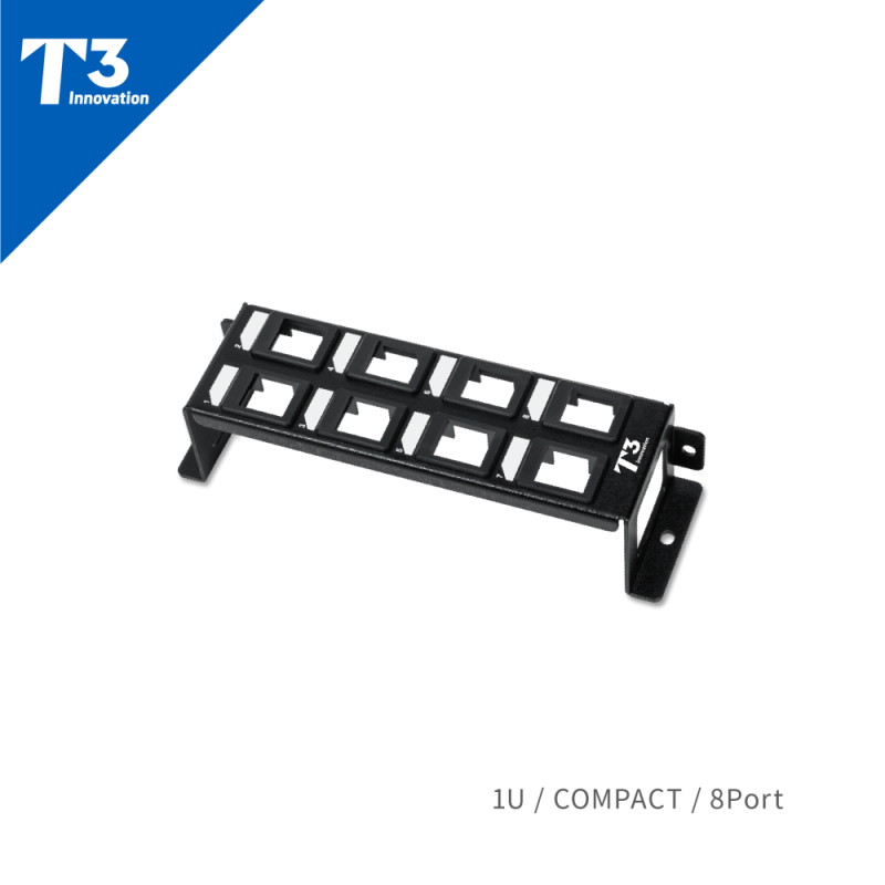 壁掛式 跳線面板 - PNL-UTP-UN8P-COMPACT