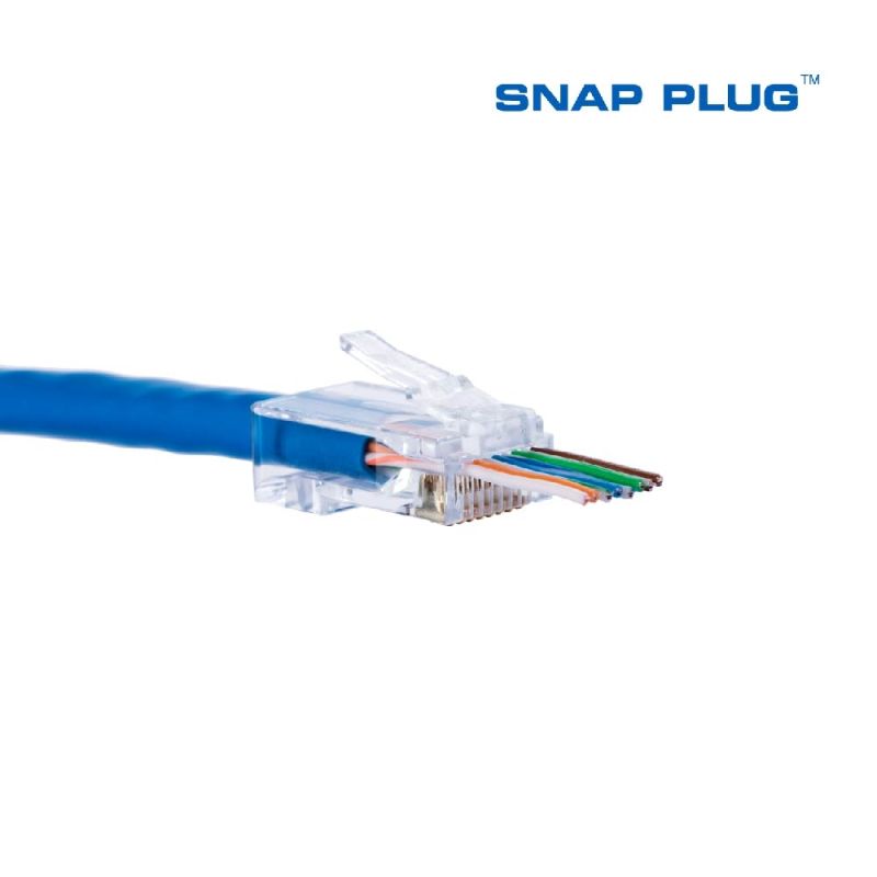 Cat6 UTP 穿透式水晶頭